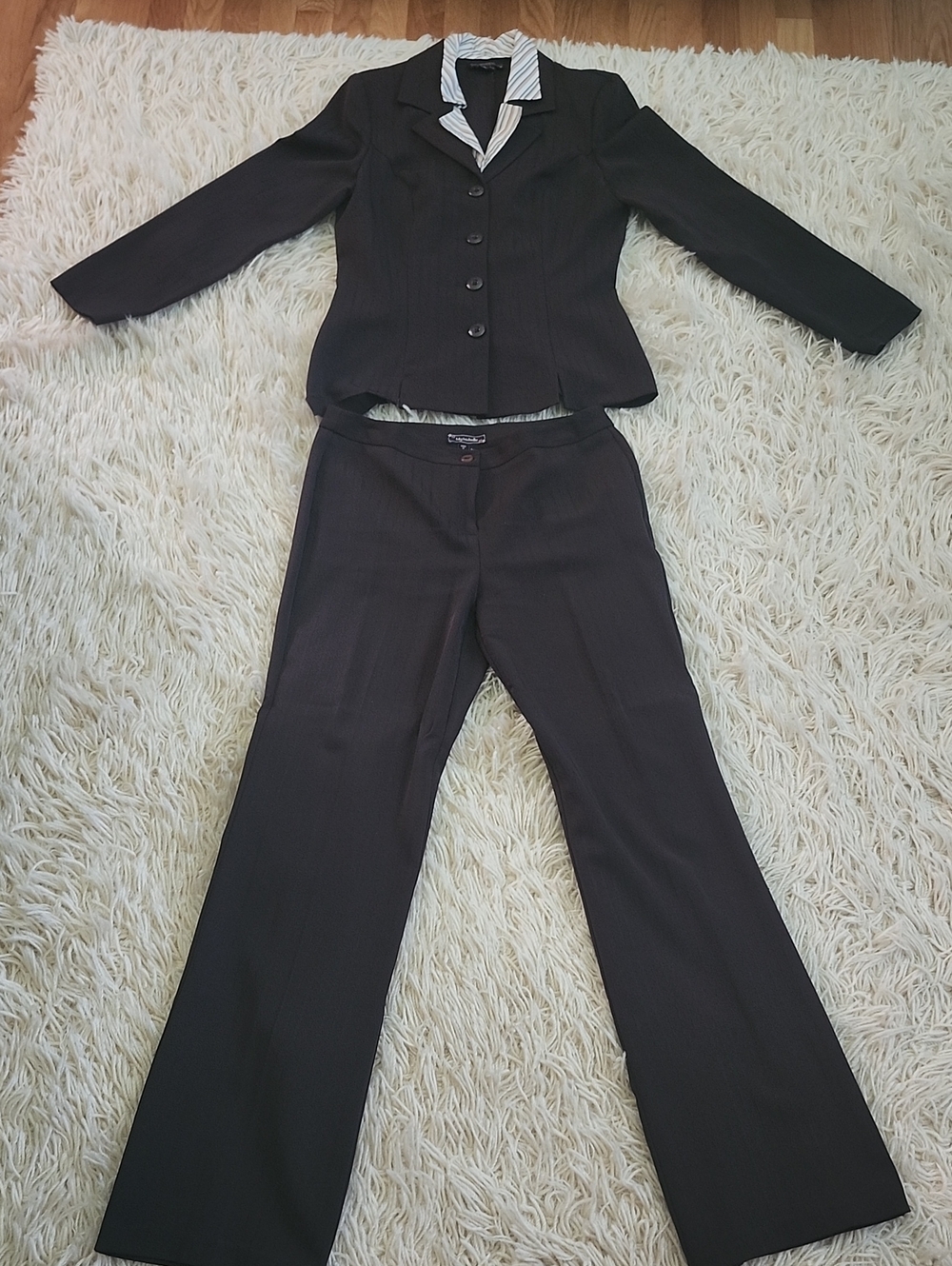 Brown Pant Suit